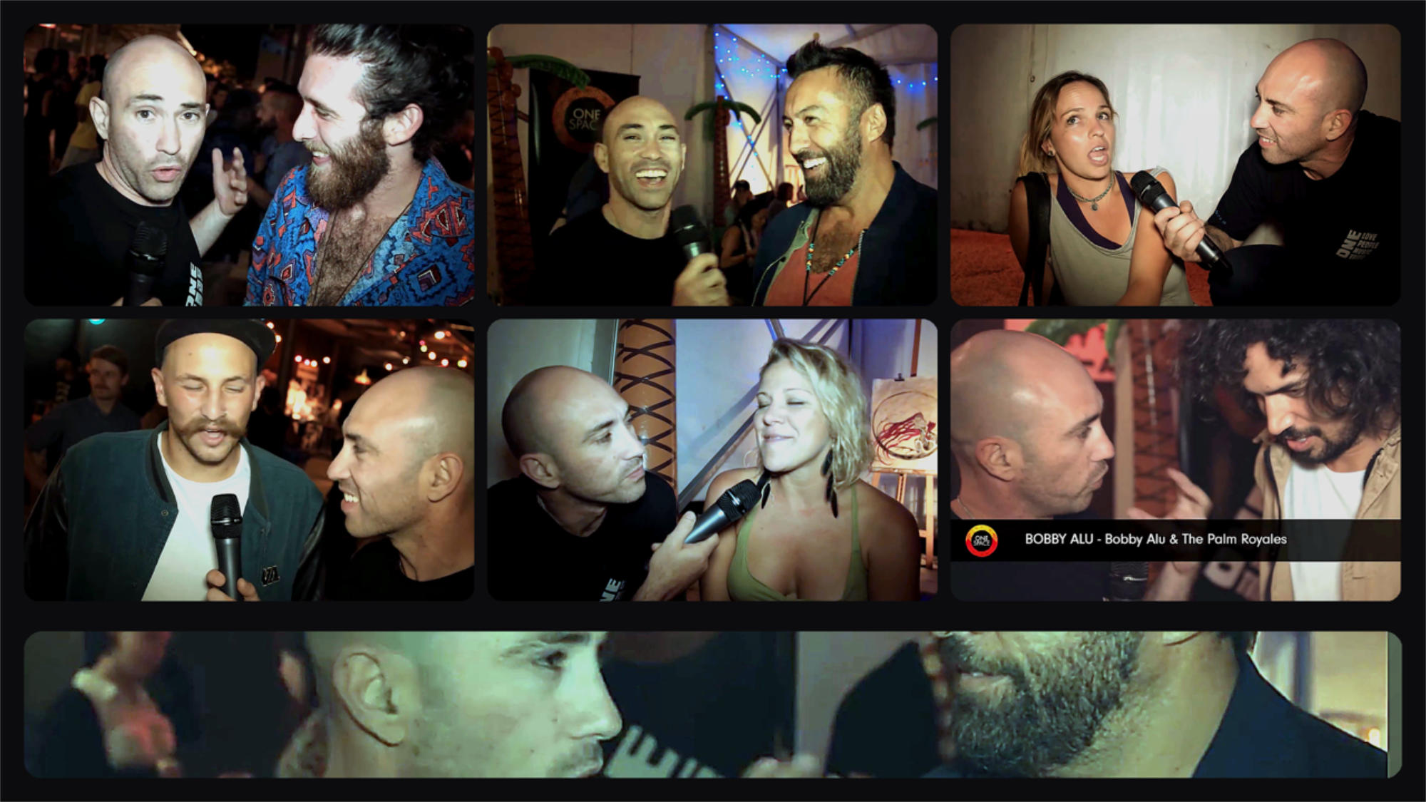 Nick with many he's helped